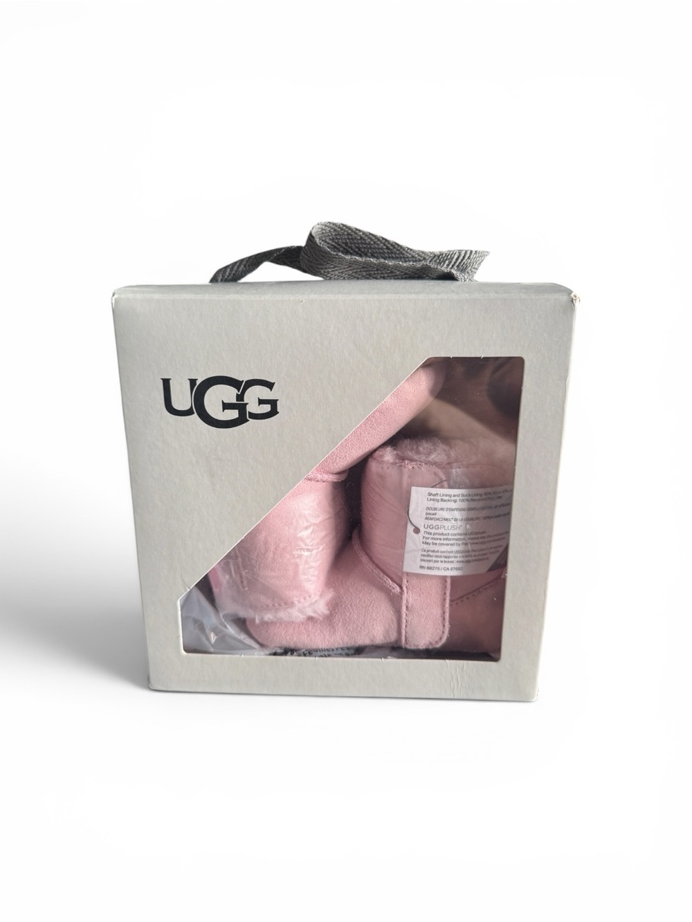 Brand New! UGG Baby Girls' I Baby Bailey Bow 6-12months